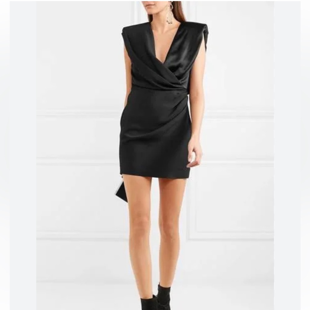 Carmen March Black Mini Dress